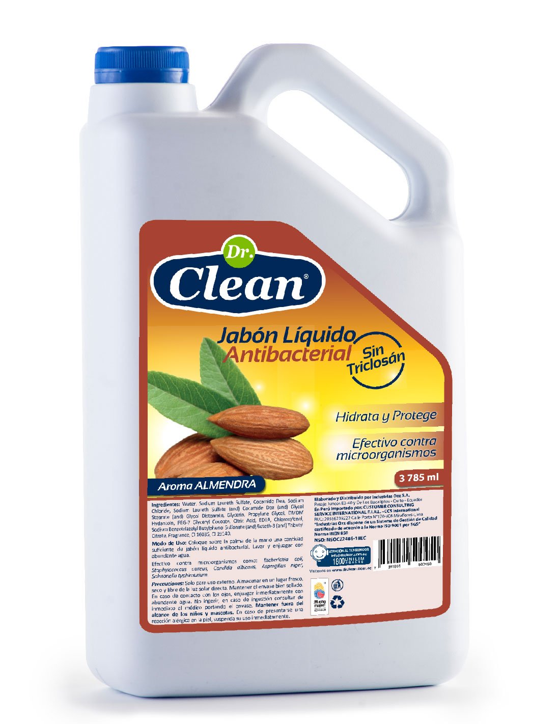 JABON-LIQUIDO-ANTIBACTERIAL-DR-CLEAN-ALMENDRA-GALON-autoservicio