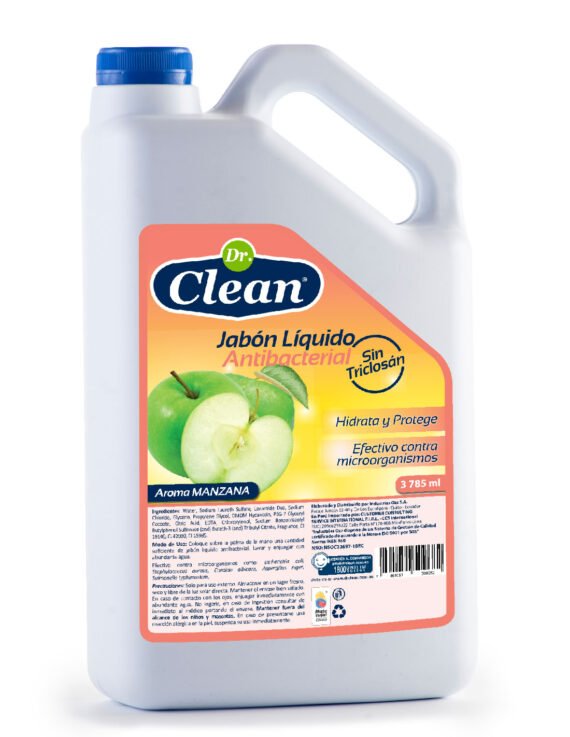 JABON-LIQUIDO-ANTIBACTERIAL-DR-CLEAN-MANZANA-GALON-autoservicio