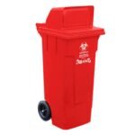 contenedor 132l rojo