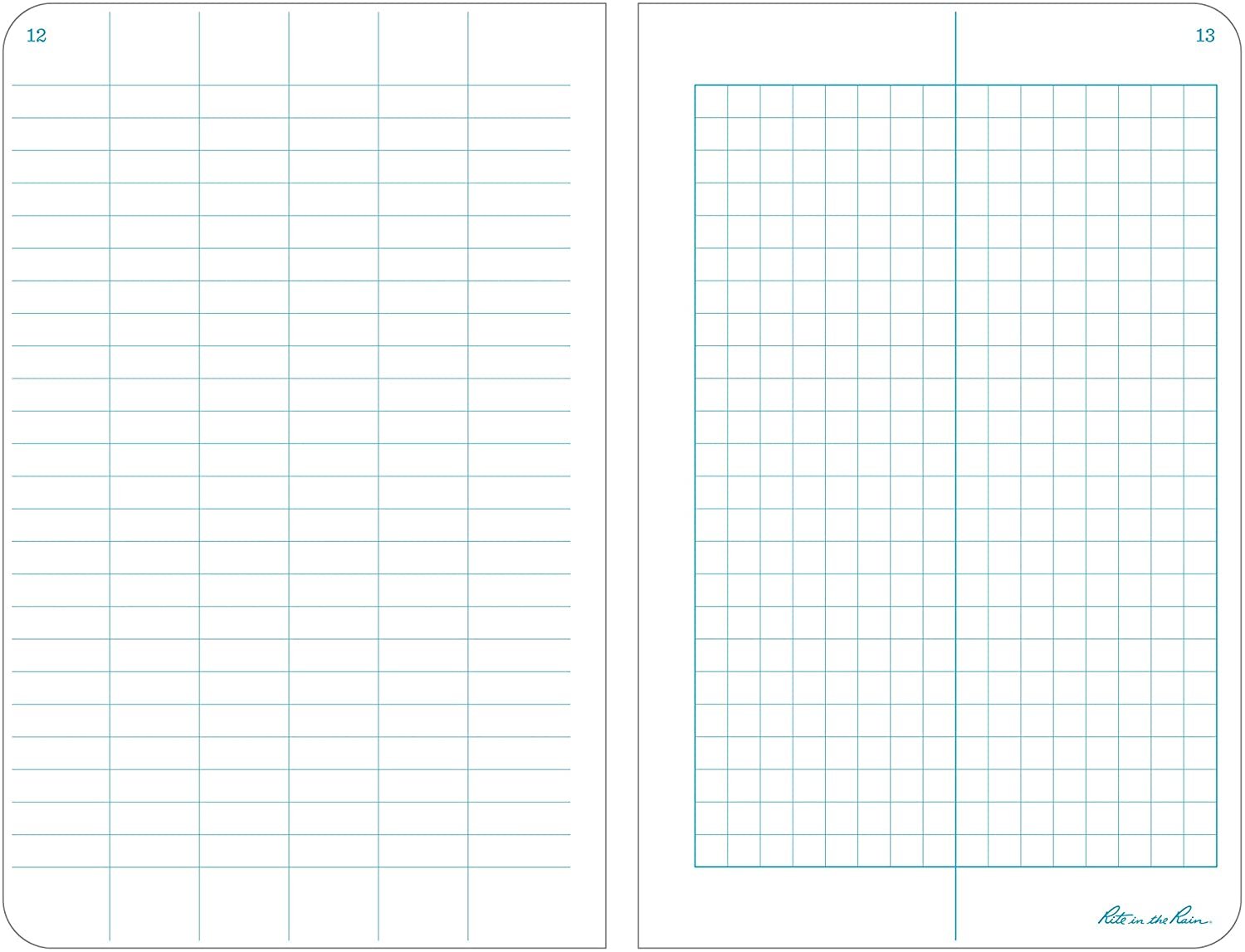 LIBRETA-RITE-IN-THE-RAIN-370F-M2 LIBRETA-RITE-IN-THE-RAIN-370F-M2